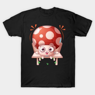 Cartoon Mushroom Cute T-Shirt